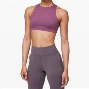 Lululemon Free To Be Serene Bra *High Neck
Vintage Plum / Jubilee